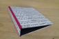 Preview: Folders for school lessons with red linen edges